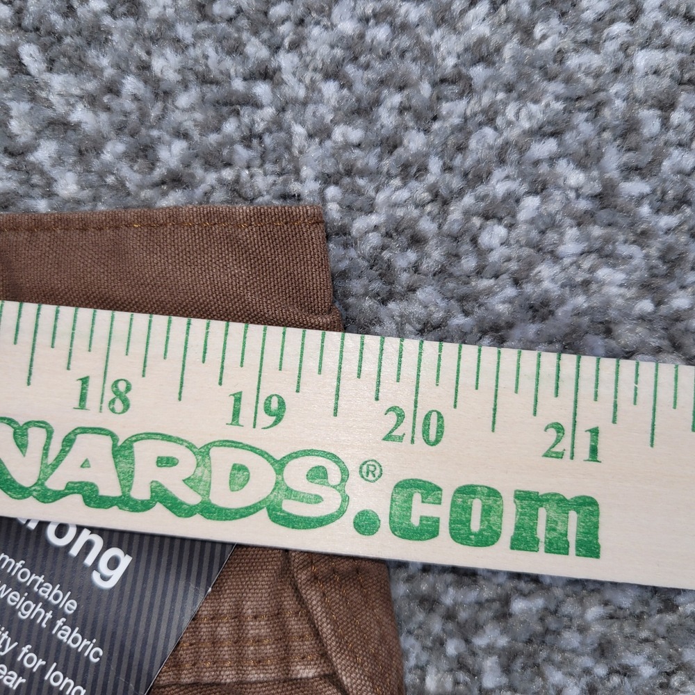 Dickies Mens Carpenter Duck Jean Brown Relaxed Fit‎ Straight Leg 38x34 NWT - Picture 6 of 14